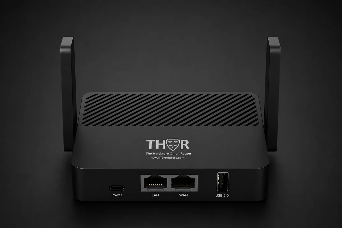 TorRouters THOR device, a hardware Tor router for anonymous routing